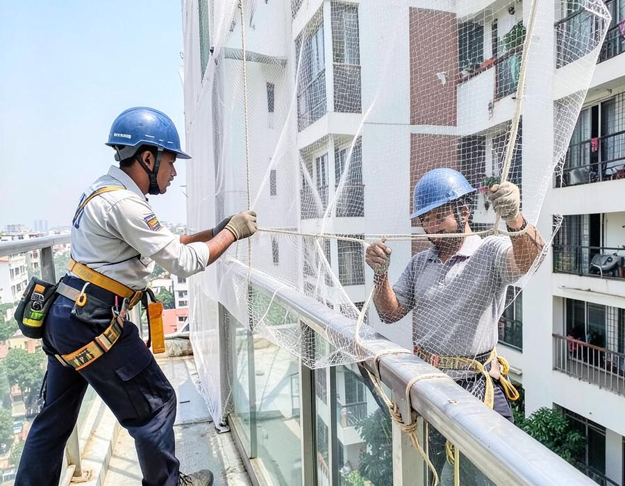 bird-net-fitting-terrace-ahmedabad